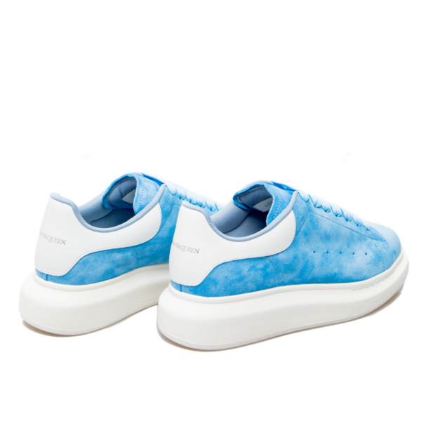 Giày Alexander McQueen Oversized Sneakers 'Blue' 650792-WIA51-4437 - Ảnh 3