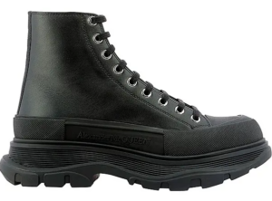 Giày Alexander McQueen Men's Black Tread Slick Boots 627206-WHZ62-1081