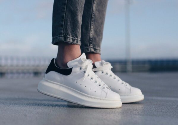 Giày Alexander McQueen Oversized SS19 'White Black' 2019 553770-WHGP7-9061 - Ảnh 4