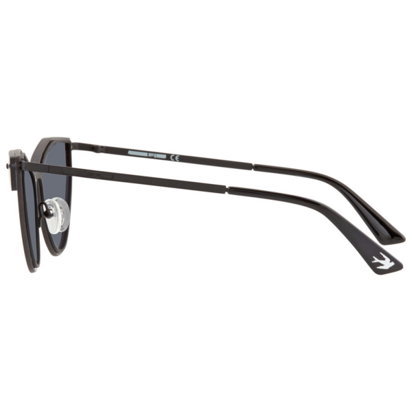 Kính Alexander McQueen Silver Cat Eye 'Black' MQ0208S-001-60 - Ảnh 3