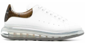 Giày Alexander McQueen White Leather Trainers 645872-WHZ4P-9574