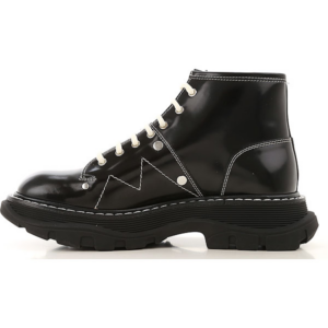 Alternative view of Giày Alexander McQueen Luxury Fashion Negro Botines 595469-WHQSG-1090