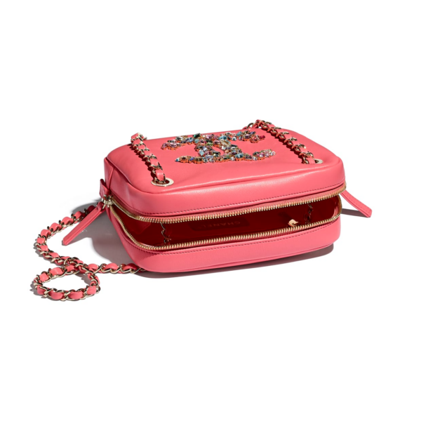 Túi Chanel Camera Case Pink AS2305-B04862-NA106 - Ảnh 4