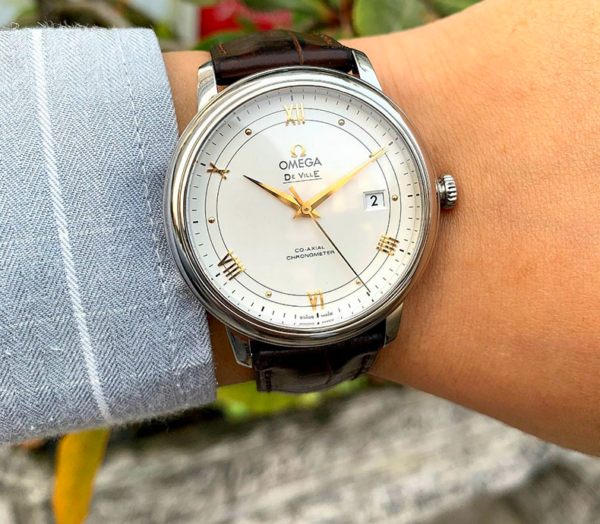 Đồng Hồ Omega De Ville Prestige 'Gold' 424-13-40-20-02-002 - Ảnh 3