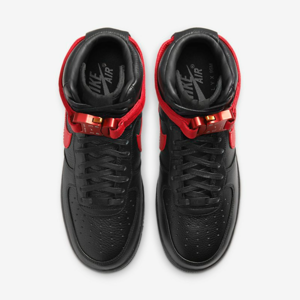 Giay Nike Air Force 1 x ALYX High "Black University Red" CQ4018-004