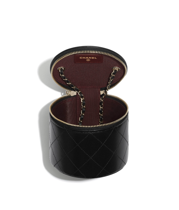 Túi Chanel Small Vanity With Chain Lambskin Black AP2193-B05720-94305 - Ảnh 3