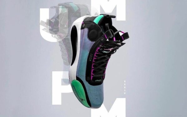 Giày Nike Air Jordan 34 'Blue Void' AR3240-400 - Ảnh 3