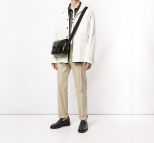 Alternative view of Túi Bally Amosh Leather Messenger 'Black' 6234235