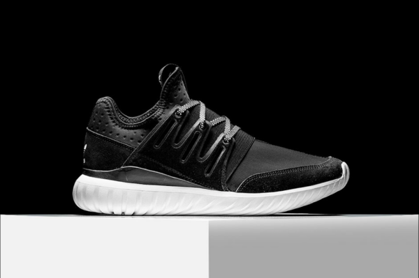 Giày Adidas Tubular Radial 'Black White' S80114 - Ảnh 4