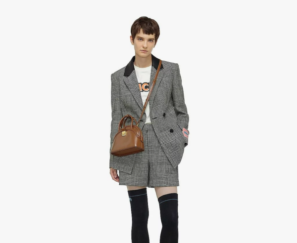 Túi MCM Anna Tote in Spanish Leather MWTBSNN04N7001 - Ảnh 5