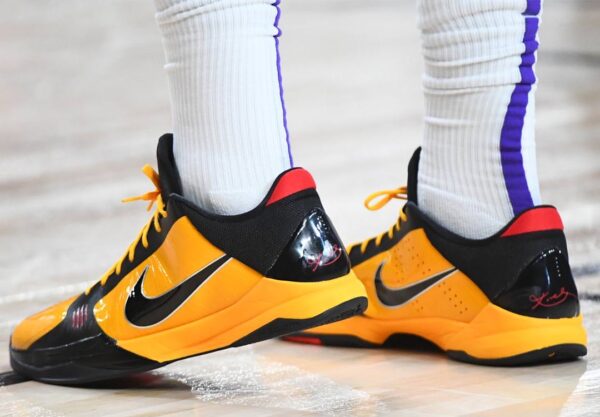 Giày Nike Zoom Kobe 5 'Bruce Lee' 386429-701 - Ảnh 4