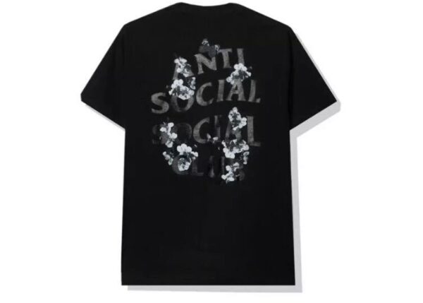 Áo Anti Social Social Club Dramatic Kkoch Tee Black ASC-DRKTBK