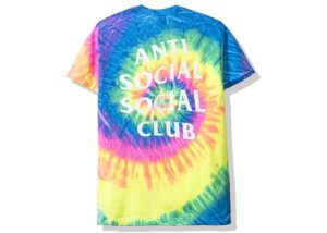 Áo Anti Social Social Club Laguna Tee Rainbow Tie Dye ASSC-LATRTD