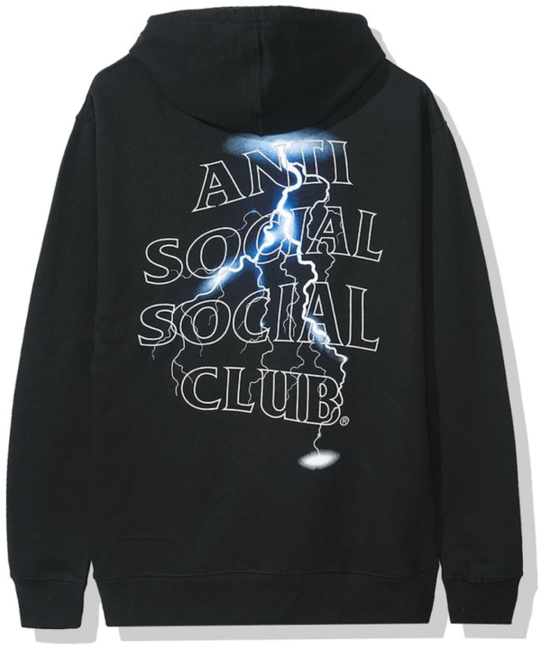 Áo Anti Social Social Club Twister Hoodie FW19 Black ASSC-TWHBK - Ảnh 2