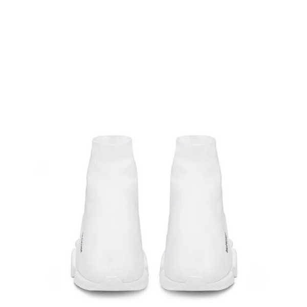 Giày Balenciaga Speed Trainer Mid 'Triple White' 458653-W05G0-9000 - Ảnh 4