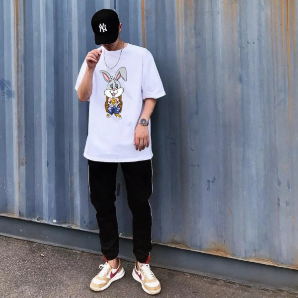 Áo Drew House Bunny SS Tee White - Ảnh 3
