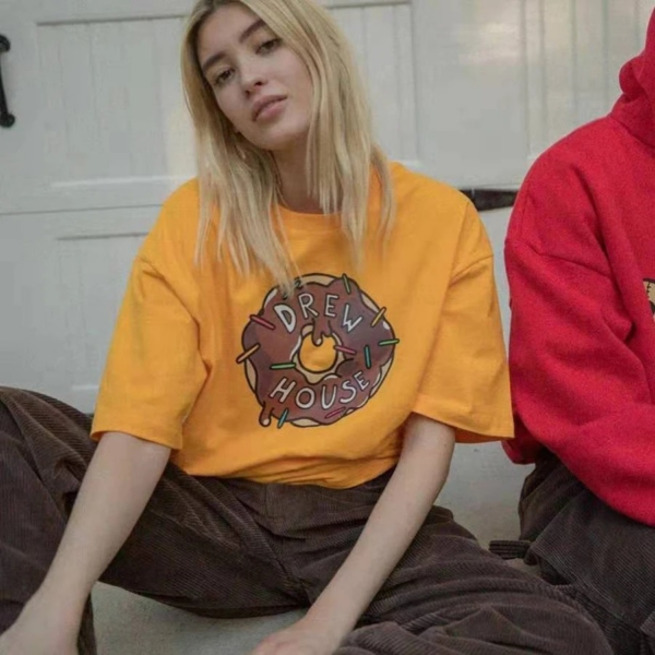 Áo Drew House Donut SS Tee Golden Yellow - Ảnh 4