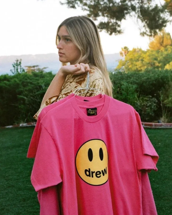 Áo Drew House Mascot SS Tee Magenta - Ảnh 2