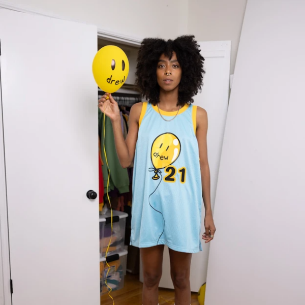 Áo Drew House Mesh Joy Basketball Jersey Sea Blue - Ảnh 5
