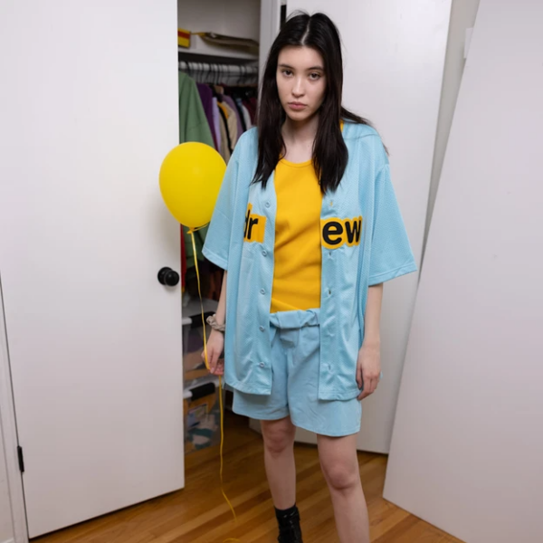 Áo Drew House Mesh Secret Baseball Jersey Sea Blue - Ảnh 3