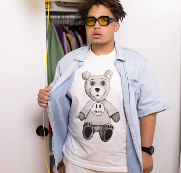 Áo Drew House Real Theodore SS Tee White - Ảnh 2