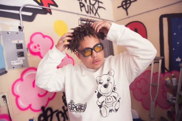 Áo Drew House Theordore Sketch Crewneck Off White - Ảnh 4