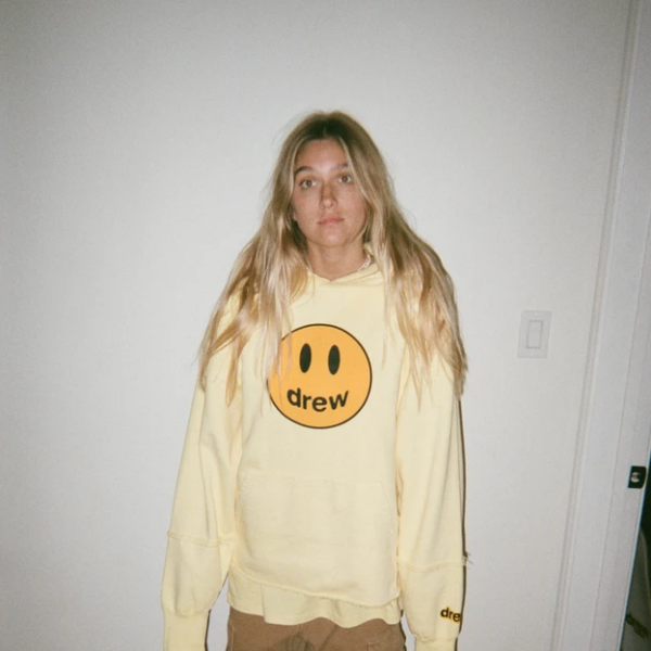 Áo Drew House Deconstructed Mascot Hoodie Light Yellow - Ảnh 4