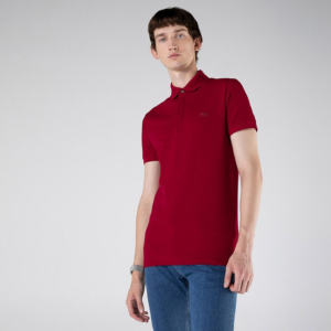 Ao Lacoste Paris Stretch Cotton Pique Polo 'Red' PH5522-476