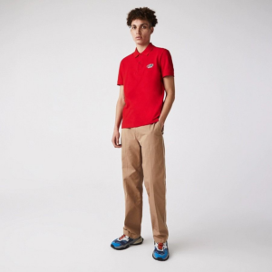 Ao Lacoste Regular Fit Crocodiles Organic 'Red' PH7965-00-240