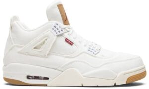 Giày Nike Air Jordan Levi's x Air Jordan 4 Retro 'White Denim' AO2571-100