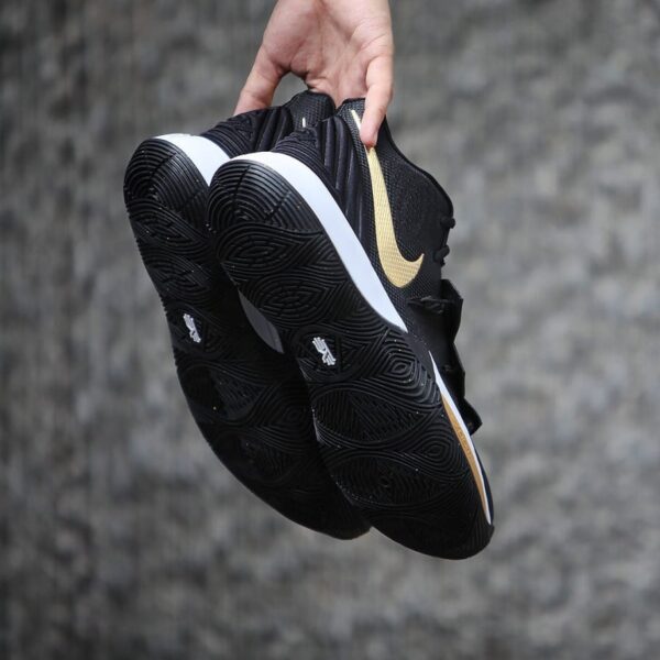 Giày Nike Kyrie 5 'Black Metallic Gold' AO2919-007 - Ảnh 3