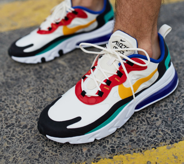 Giày Nike Air Max 270 React Bauhaus 'Mutilcolor' AO4971-002 - Ảnh 8