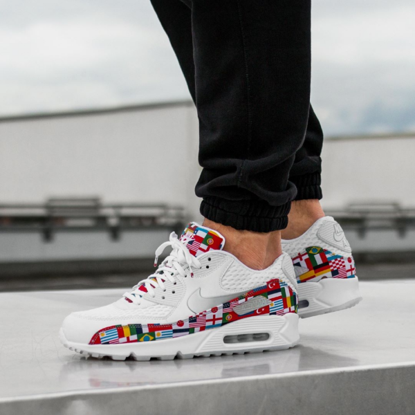 Giày Nike Air Max 90 NIC 'One World' AO5119-100 - Ảnh 4