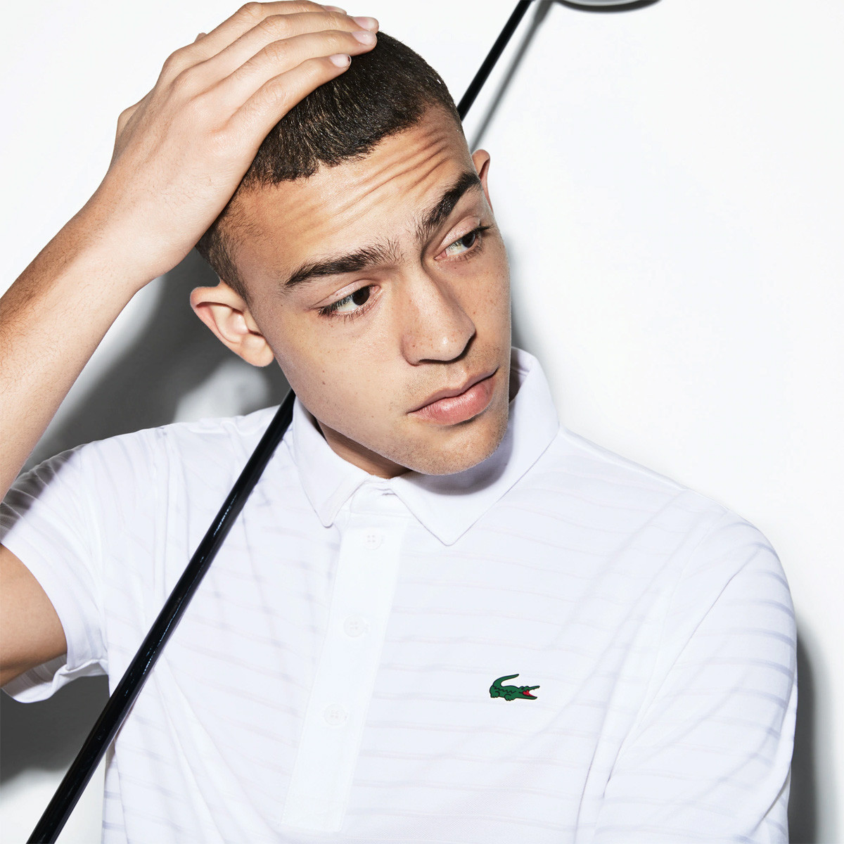 Áo Polo Lacoste Sport Regular Fit 213 DH8132-51-001 - Ảnh 3