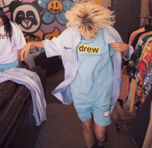 Alternative view of Áo Drew House Secret SS Tee Sea Blue