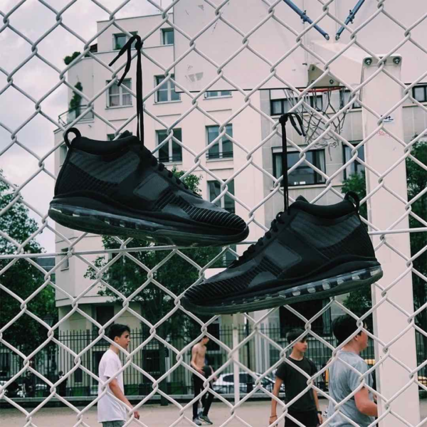 Giày Nike John Elliott x LeBron Icon QS 'Black' AQ0114-001 - Ảnh 4