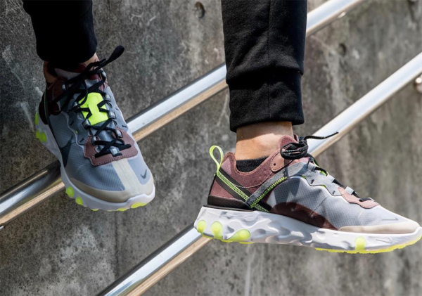 Giày Nike React Element 87 Desert Sand AQ1090-002 - Ảnh 2