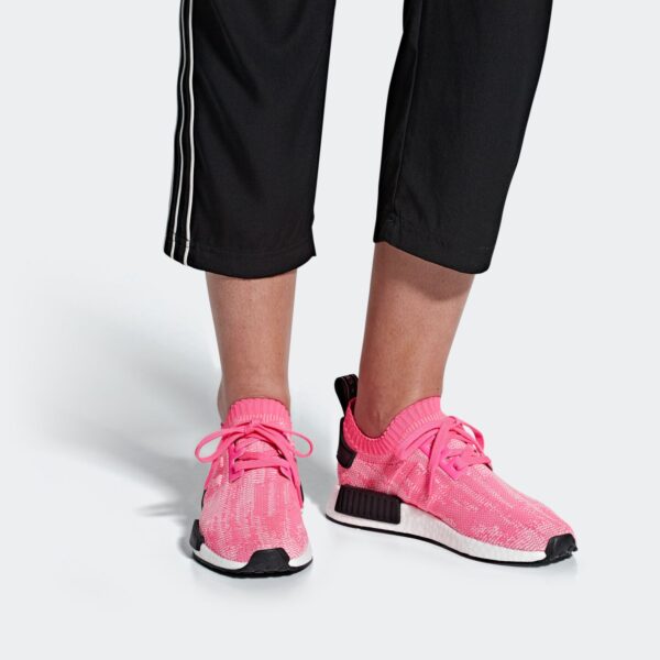 Giày Adidas Wmns NMD R1 Primeknit 'Solar Pink AQ1104 - Ảnh 3