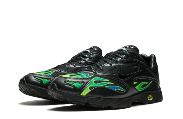 Giày Nike Supreme x Zoom Streak Spectrum Plus 'Black' AQ1279-001 - Ảnh 2