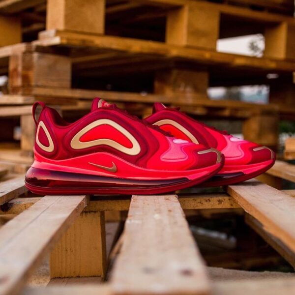 Giày Nike Air Max 720 GS 'Crimson Gold' AQ3195-600 - Ảnh 2