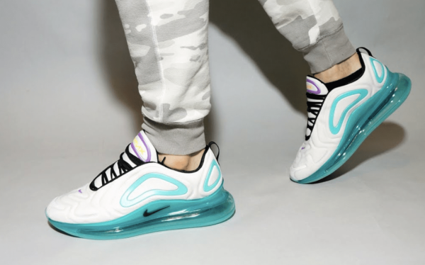 Giày Nike Air Max 720 GS 'White Aurora' AQ3196-101 - Ảnh 3