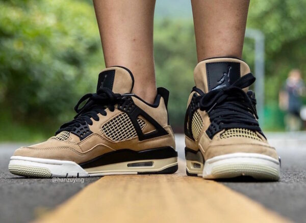 Giày Nike Wmns Air Jordan 4 Retro 'Mushroom' AQ9129-200 - Ảnh 3