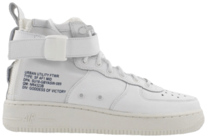 Giày Nike SF Air Force 1 Mid QS GS 'Triple White' AR0690-100
