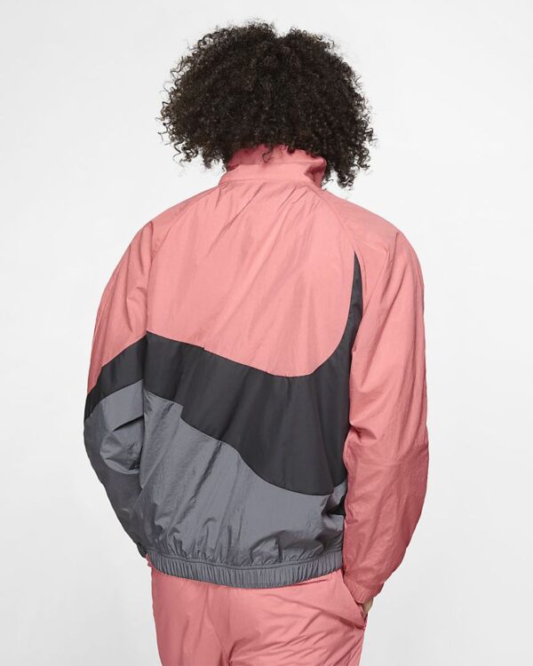 Áo Nike NSW Large Swoosh Windbreaker Woven Jacket AR3132-668 - Ảnh 3