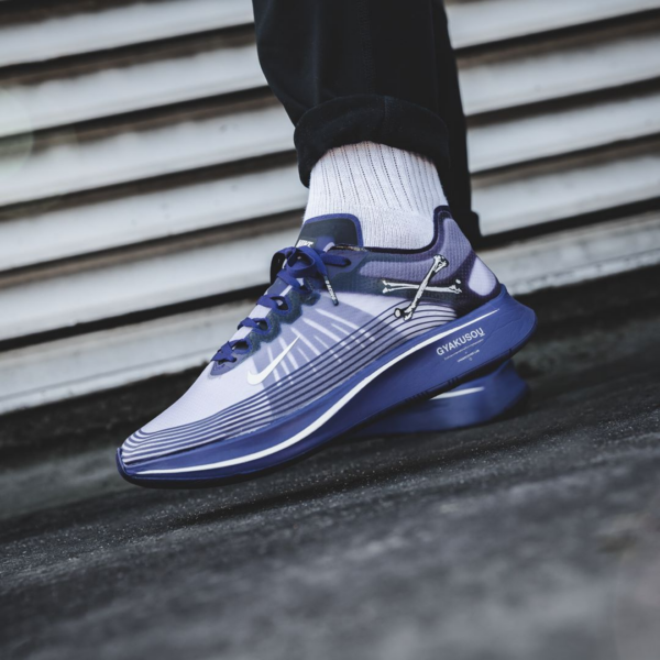Giày Nike Gyakusou x Zoom Fly SP 'Ink' AR4349-500 - Ảnh 3