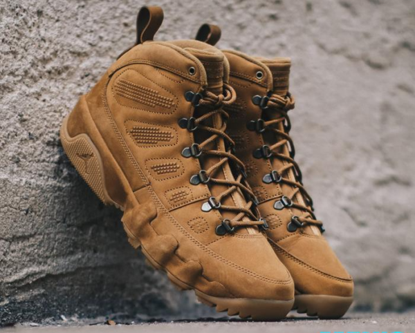 Giày Nike Air Jordan 9 Retro Boot NRG 'Wheat' AR4491-700 - Ảnh 6