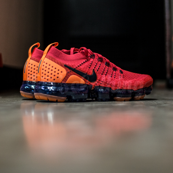 Giày Nike Air VaporMax 2 Flyknit 'Red Orbit' AR5406-600 - Ảnh 2