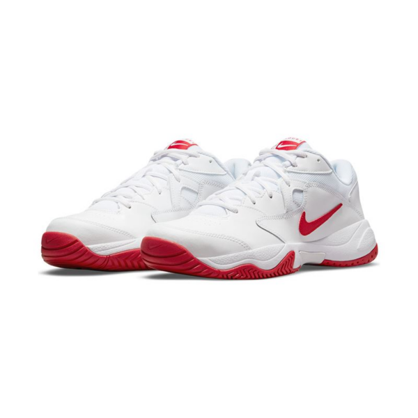 Giày Tennis Nike Court Lite 'White University Red' AR8836-177 - Ảnh 6