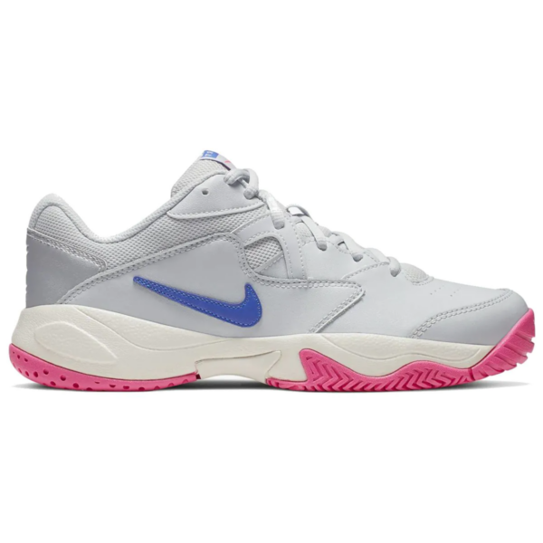 Giày Tennis Nike Wmns Court Lite 2 'Pure Platinum Race Blue' AR8838-001 - Ảnh 2