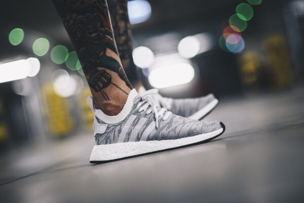 Giày Adidas NMD R2 PK "GREY ORANGE" BY9410 - Ảnh 6